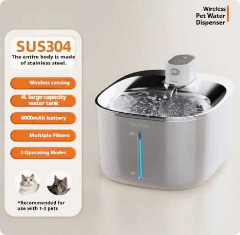 Large-Capacity Intelligent Circulating Pet Water Fountain