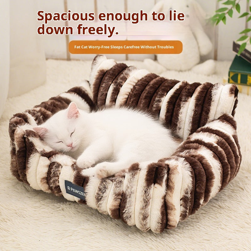 Large Plush Pet Sofa Bed