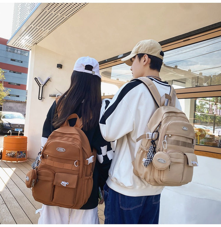 College Couple Backpack Large Capacity & Trendy