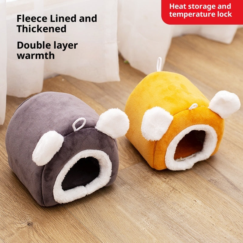 Thick Small Cute Warm Pet Bird Nest Bed