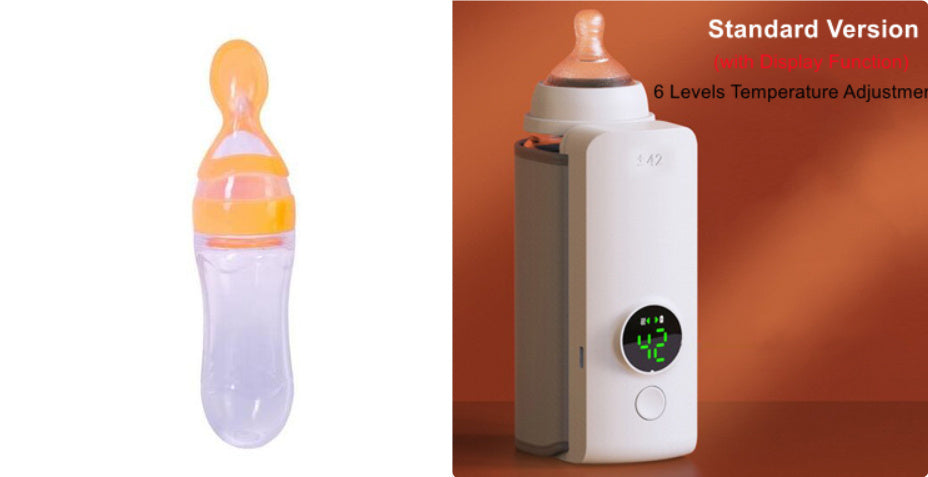 Portable Baby Bottle Warmer – USB Rechargeable Milk Heating Bag