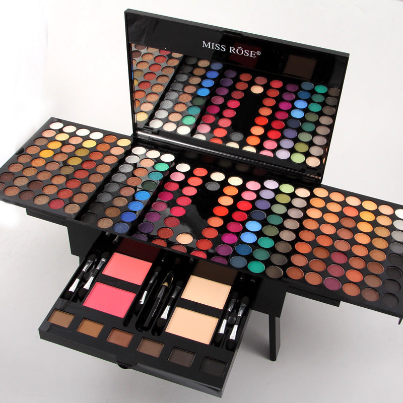 180-Color Eyeshadow & Blush Palette – Piano-Shaped Makeup Box