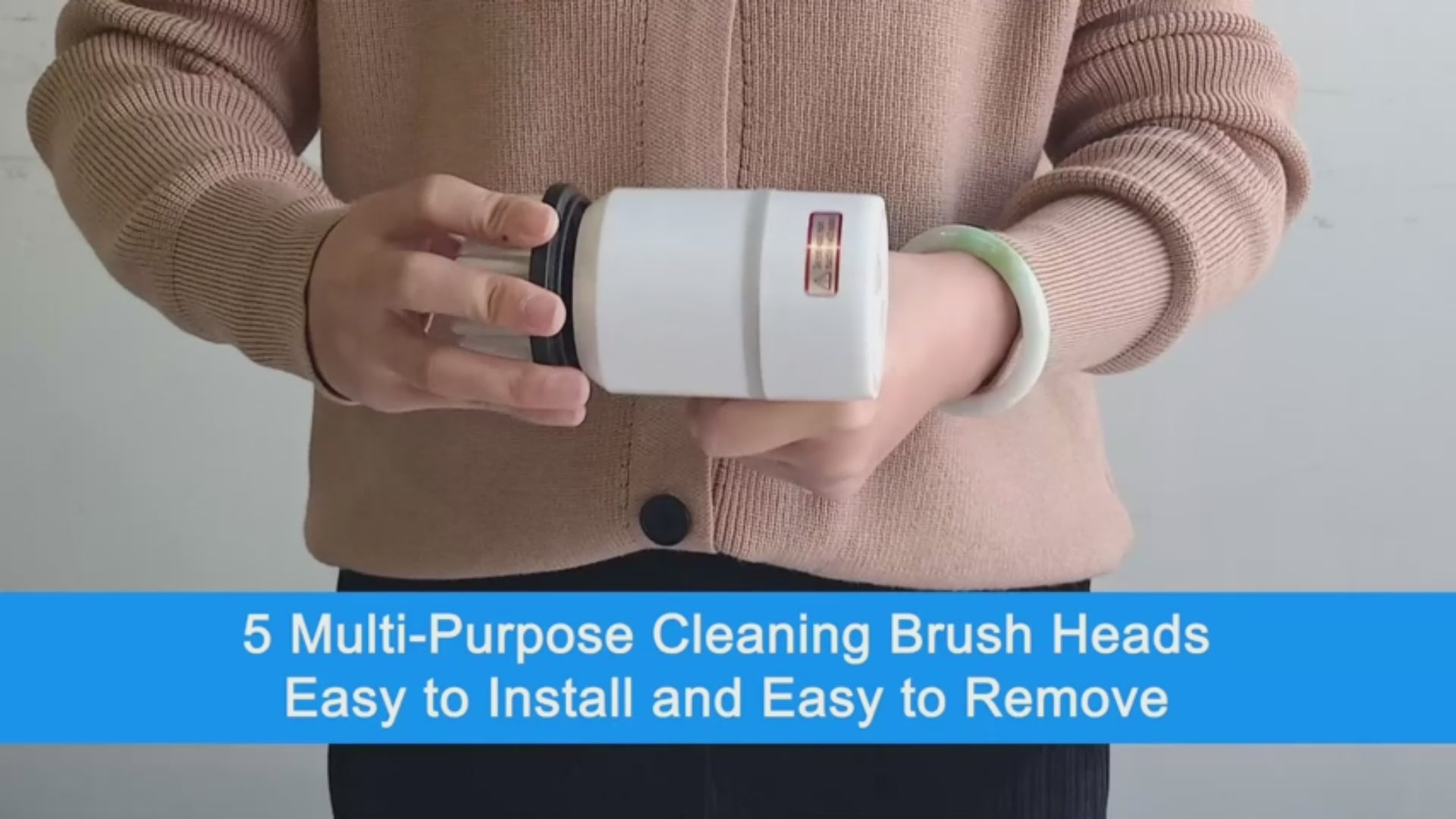 Electric Cleaning Brush – USB Rechargeable Dishwashing and Tile Scrubber