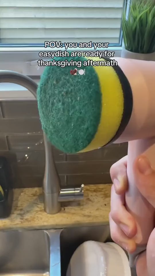 Electric Cleaning Brush – USB Rechargeable Dishwashing and Tile Scrubber