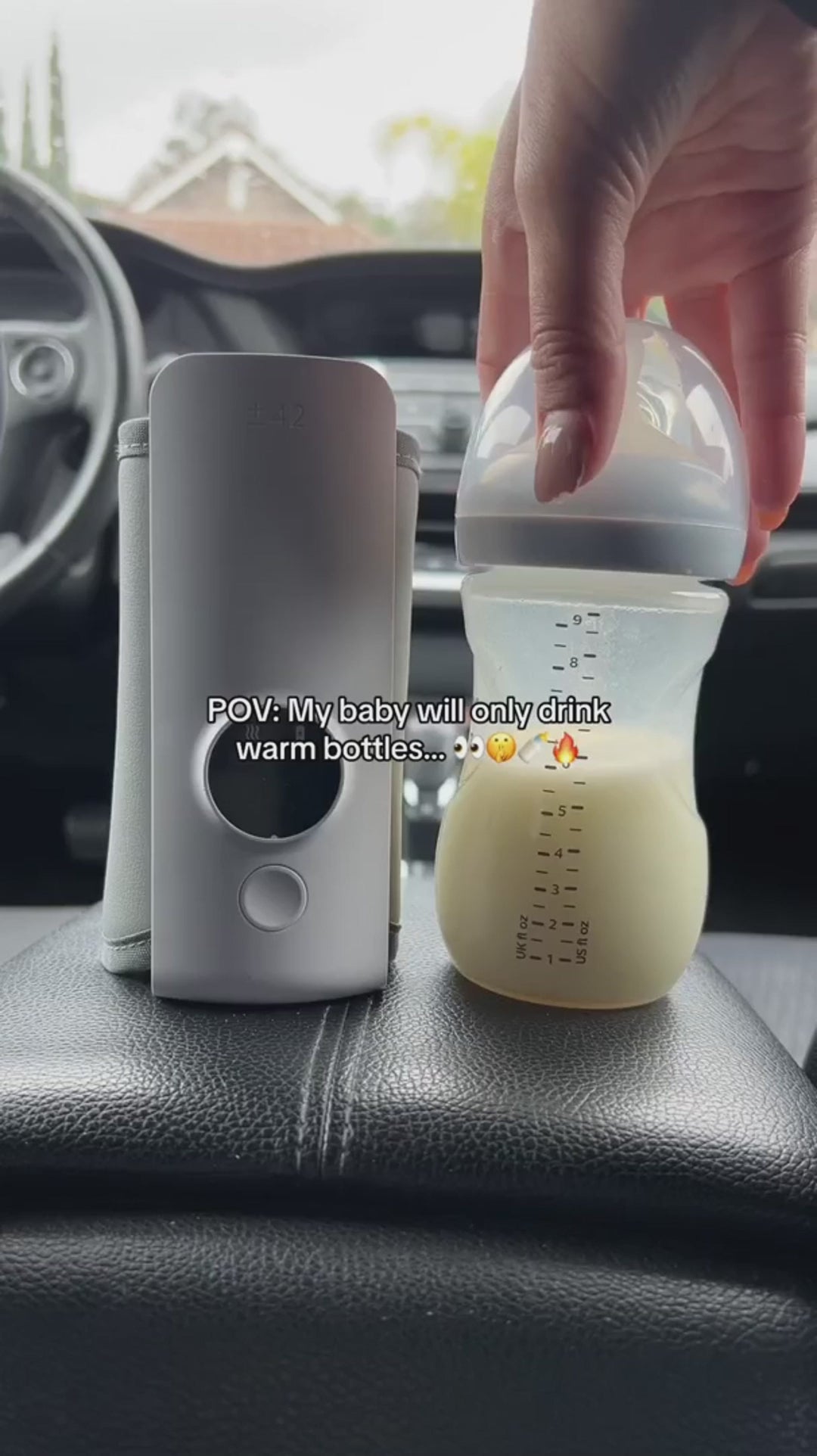 Portable Baby Bottle Warmer – USB Rechargeable Milk Heating Bag