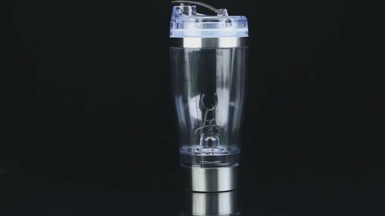 USB Electric Protein Shaker Bottle – Rechargeable Fitness Blender Cup