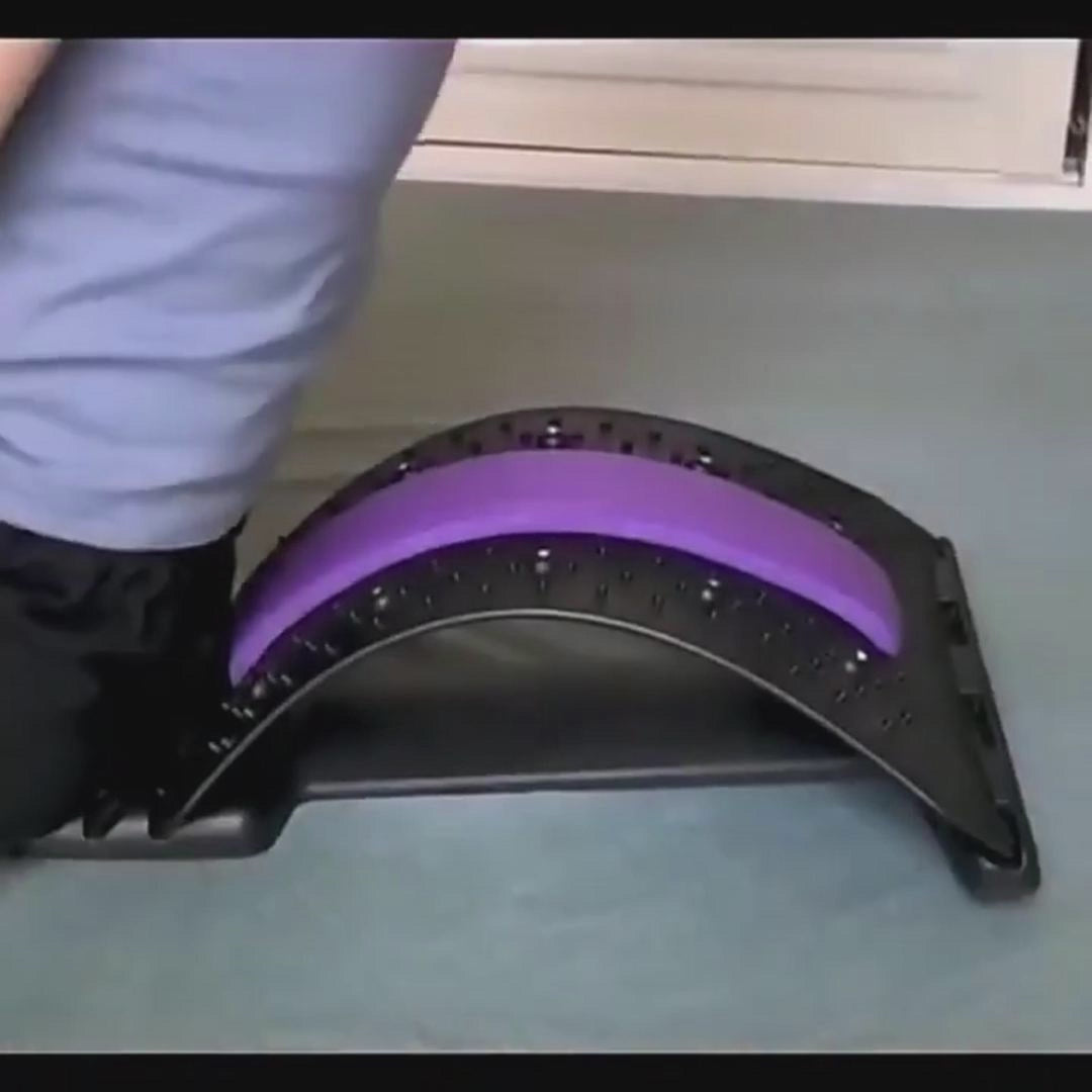 Adjustable Back Stretcher – Relieve Pain & Improve Posture