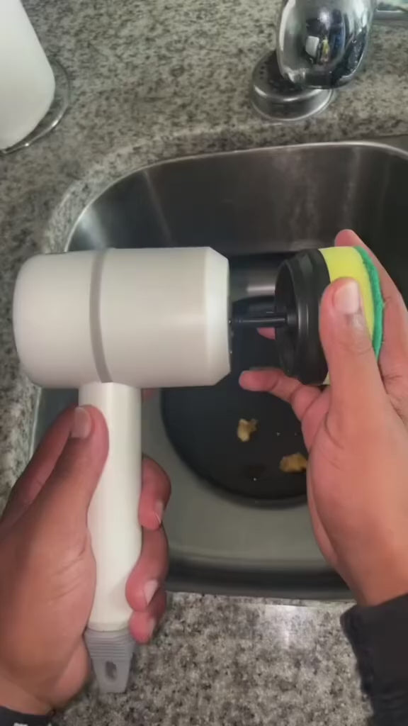 Electric Cleaning Brush – USB Rechargeable Dishwashing and Tile Scrubber