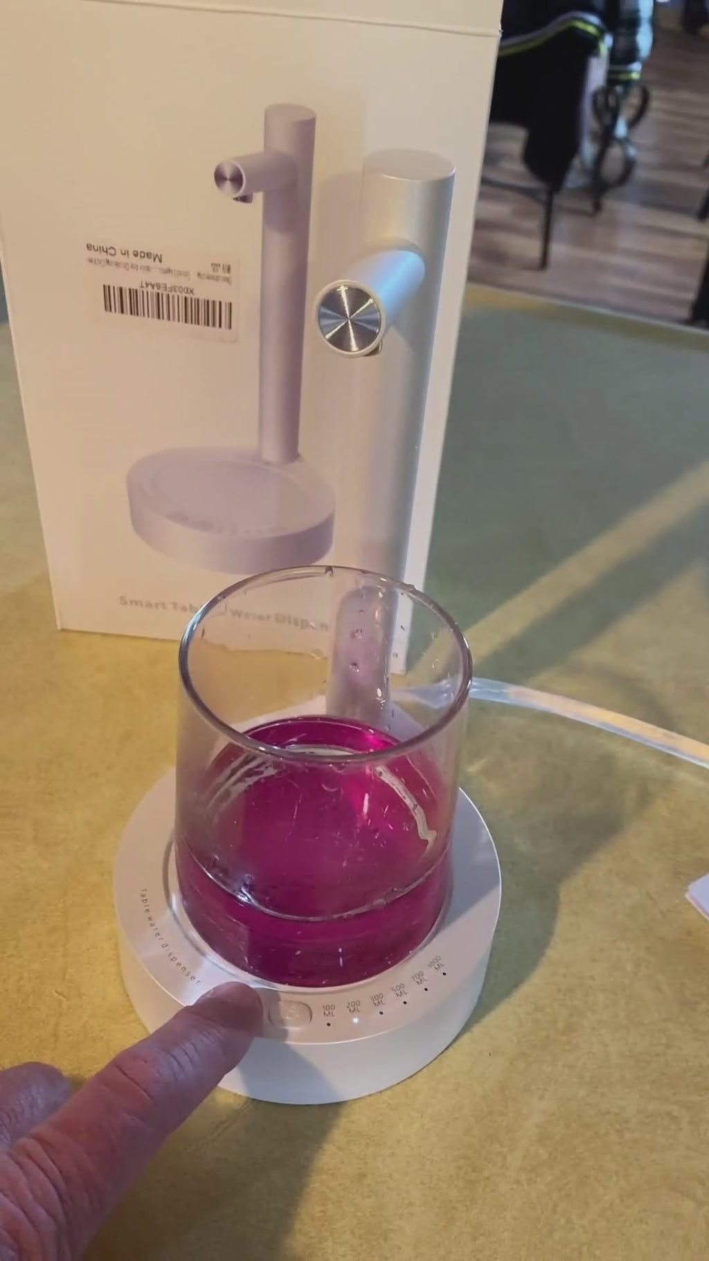 Automatic Electric Water Dispenser – Rechargeable Desk Gallon Pump