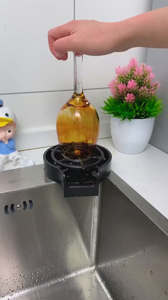 High-Pressure Automatic Cup Washer Faucet for Kitchen and Bar Sink