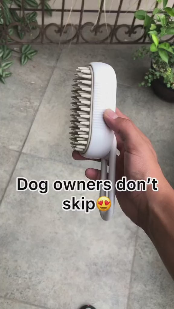 Cat Steam Brush 3-in-1 Electric Grooming Comb for Pets