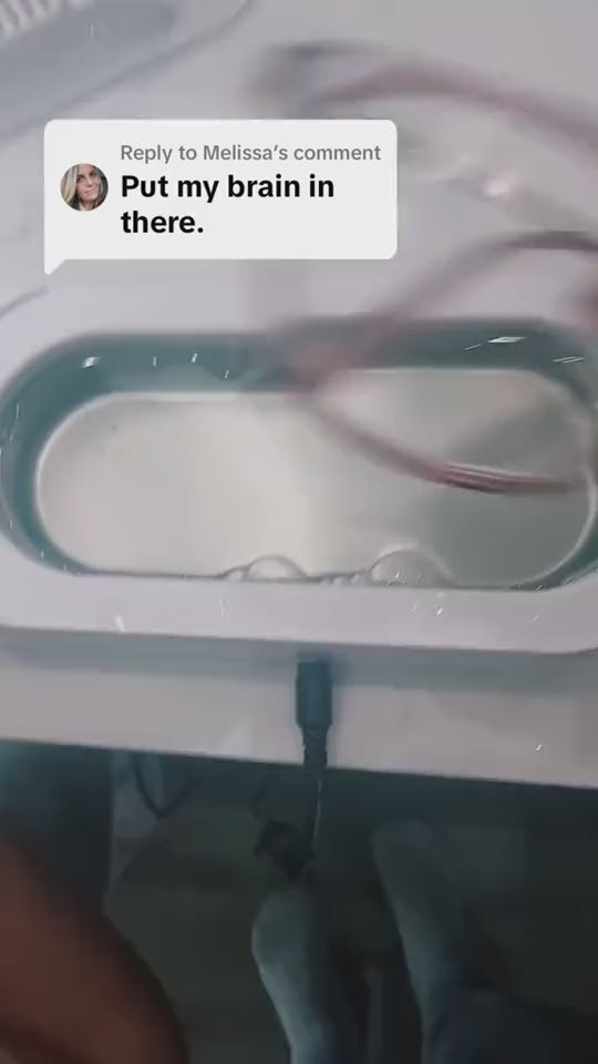Ultrasonic Cleaning Machine for Jewelry, Glasses, and Watches