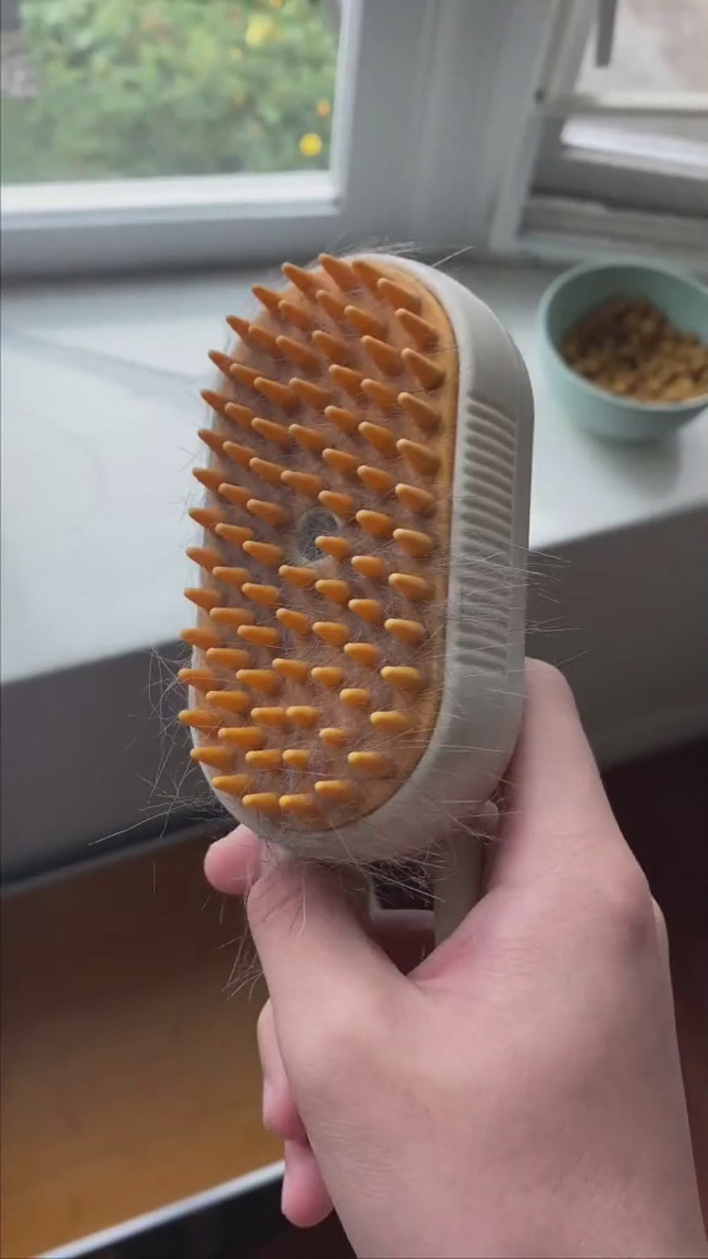 Cat Steam Brush 3-in-1 Electric Grooming Comb for Pets