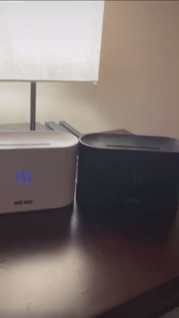 Aroma Diffuser with Flame Light – Relaxing Mist for Home & Spa