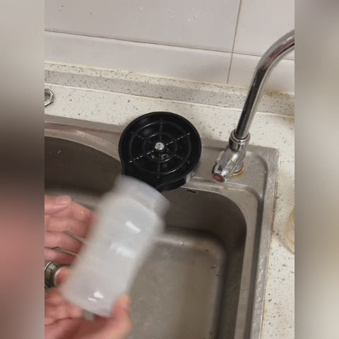 High-Pressure Automatic Cup Washer Faucet for Kitchen and Bar Sink