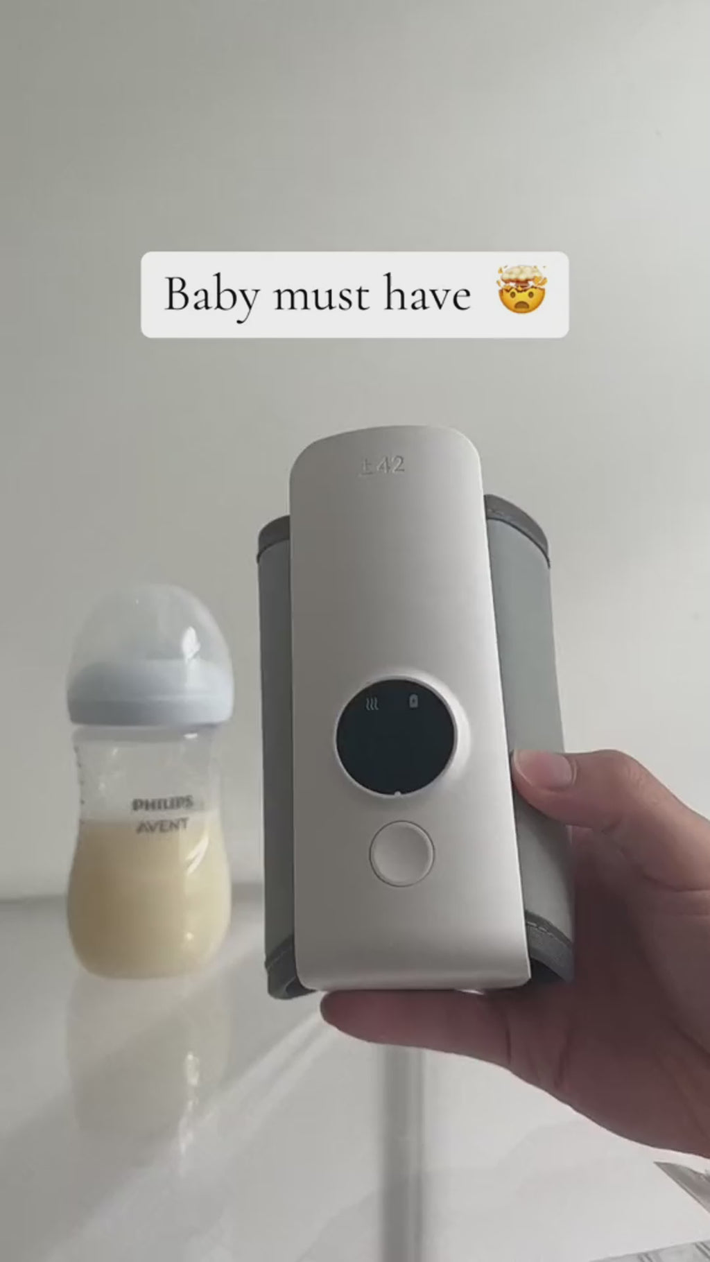 Portable Baby Bottle Warmer – USB Rechargeable Milk Heating Bag